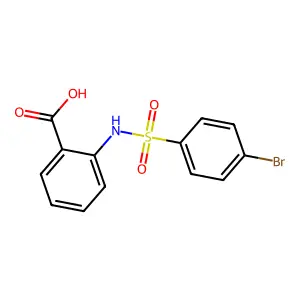 Compound C13H10BrNO4S structure