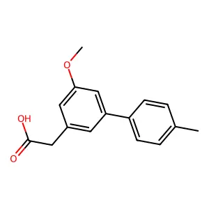 Compound C16H16O3 structure