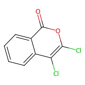 Compound C9H4Cl2O2 structure