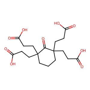 Compound C18H26O9 structure