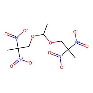 Bis(2,2-dinitropropyl)acetal structure