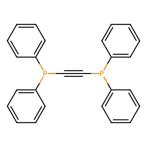 Ethynylenebis(diphenylphosphine) structure