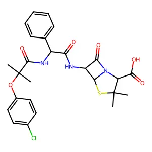 Fibracillin structure