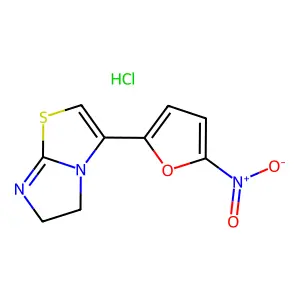 Furazolium chloride structure