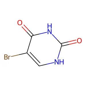 Compound C4H3BrN2O2 structure