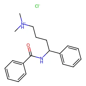 Compound C19H25ClN2O structure