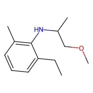 2-Ethyl-N-(2-methoxyisopropyl)-6-methylaniline structure