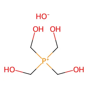 tetrakis(hydroxymethyl)phosphanium hydroxide structure