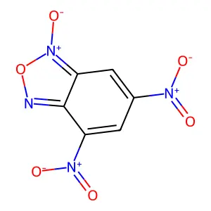Compound C6H2N4O6 structure