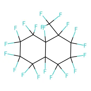 Perfluoromethyldecalin structure