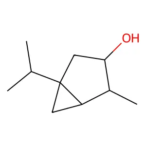 (1alpha,3alpha,4alpha,5alpha)-4-Methyl-1-(1-methylethyl)bicyclo(3.1.0)hexan-3-ol structure