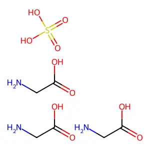 GLYCINE SULFATE structure