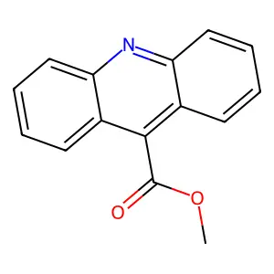 Methyl 9-acridinecarboxylate structure