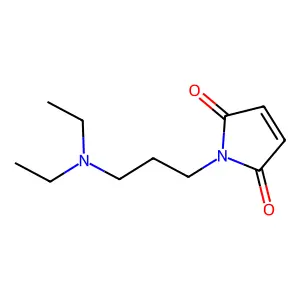 1-[3-(diethylamino)propyl]-2,5-dihydro-1H-pyrrole-2,5-dione structure