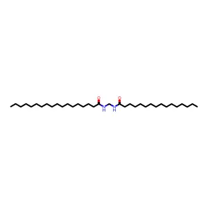 N-[(hexadecanoylamino)methyl]octadecanamide structure