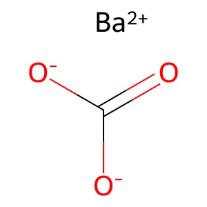 BARIUM CARBONATE structure