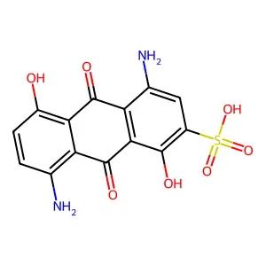Alizarine Saphirol SE structure