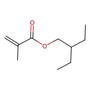 2-Ethylbutyl methacrylate structure