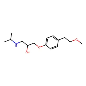 metoprolol structure