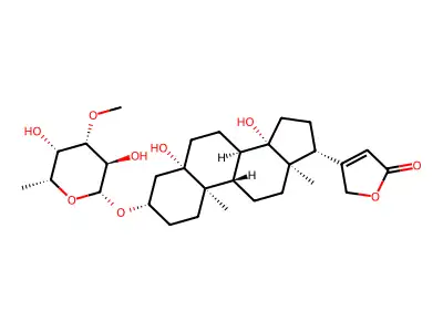 Emicymarin structure