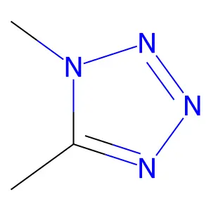 1,5-Dimethyltetrazole structure
