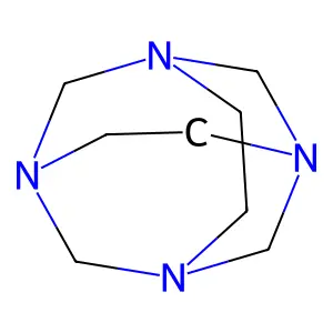 1,3,6,8-tetrazatricyclo[4.4.1.13,8]dodecane structure
