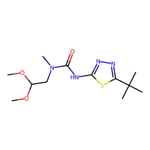 Compound C12H22N4O3S structure