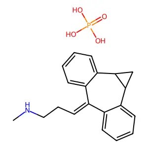 OCTRIPTYLINE PHOSPHATE structure