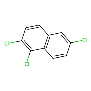 1,2,6-Trichloronaphthalene structure