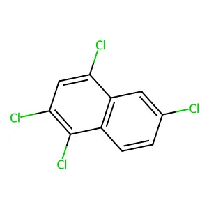 1,2,4,6-Tetrachloronaphthalene structure