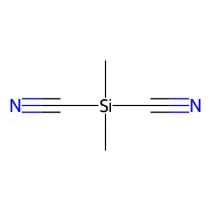 Dimethyldicyanosilane structure