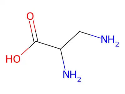 2,3-diaminopropanoic acid structure