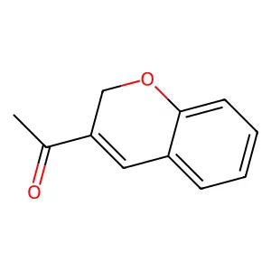 1-(2H-chromen-3-yl)ethan-1-one structure