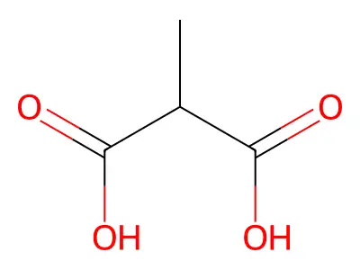 Methylmalonic acid structure