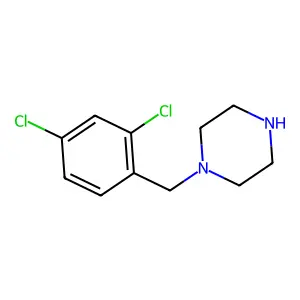1-(2,4-Dichlorobenzyl)piperazine structure