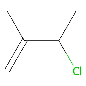 Compound C5H9Cl structure