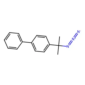 1,1'-Biphenyl, 4-(1-azido-1-methylethyl)- structure