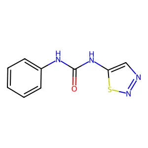 Compound C9H8N4OS structure