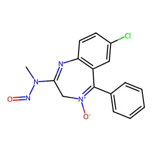 N-Nitrosochlordiazepoxide structure
