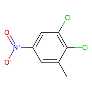 1,2-dichloro-3-methyl-5-nitrobenzene structure