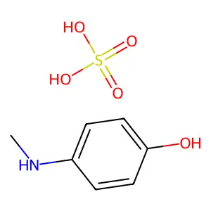 p-(Methylamino)phenol sulphate structure