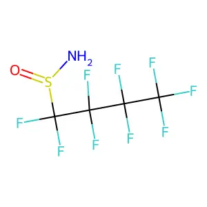 1,1,2,2,3,3,4,4,4-Nonafluoro-1-butanesulfinamide structure