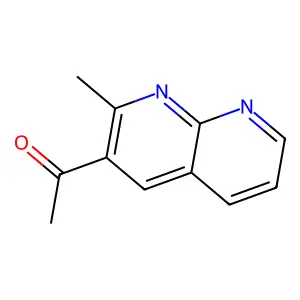 1-(2-methyl-1,8-naphthyridin-3-yl)ethanone structure