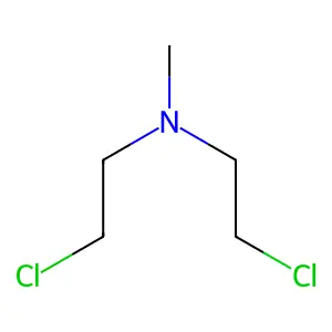 mechlorethamine structure