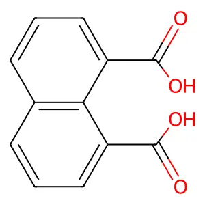 Naphthalic acid structure