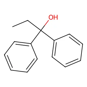 1,1-diphenylpropan-1-ol structure