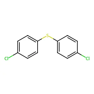 Bis(4-chlorophenyl) sulfide structure