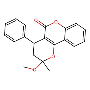 Cyclocoumarol structure