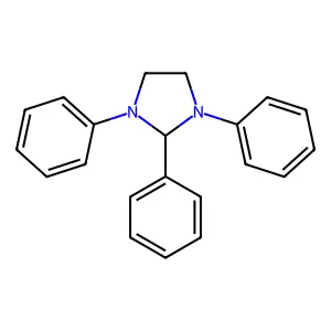 1,2,3-triphenylimidazolidine structure