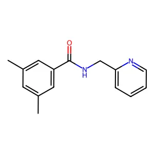 N-(2-Picolyl)-3,5-dimethylbenzamide structure